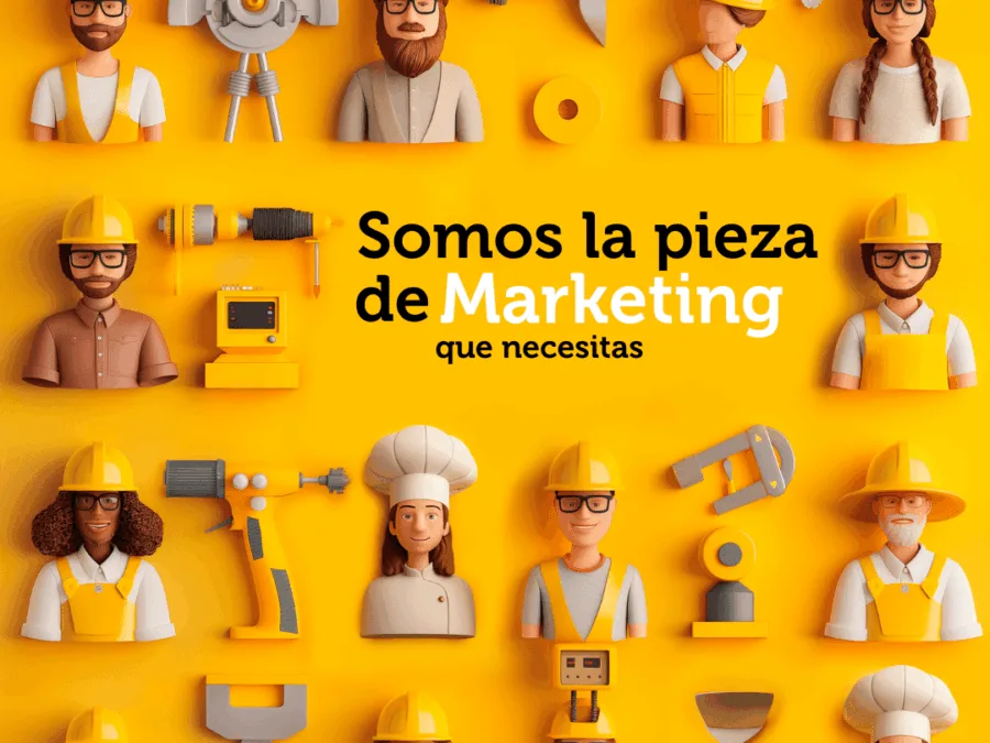 Somos la pieza que necesitas de Castellón: marca, fotografía y comunicación por La Bombilla Creativa