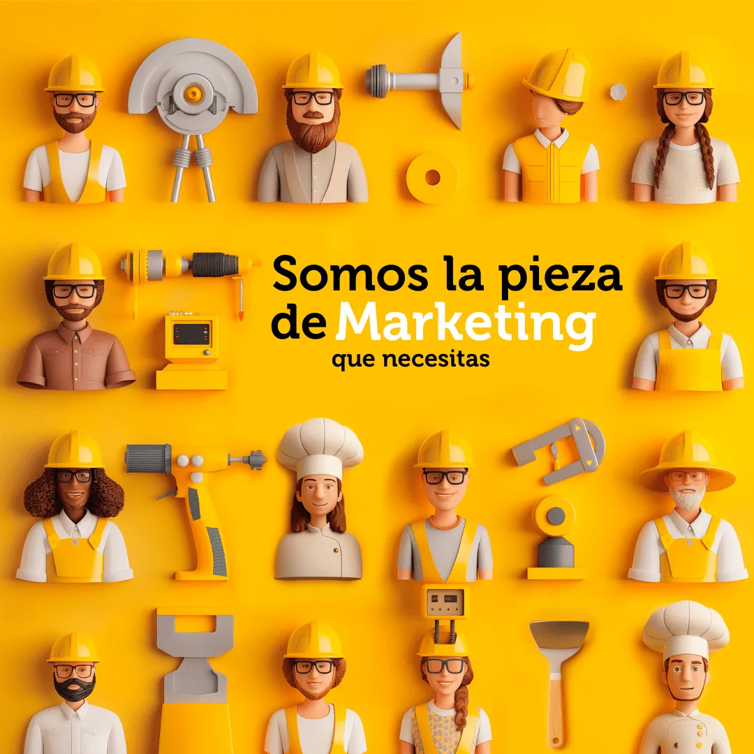 Somos la pieza que necesitas de Castellón: marca, fotografía y comunicación por La Bombilla Creativa