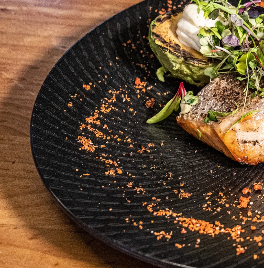 Fotografía de uno de sus platos de Pantomima, cliente de La Bombilla Creativa en Castellón