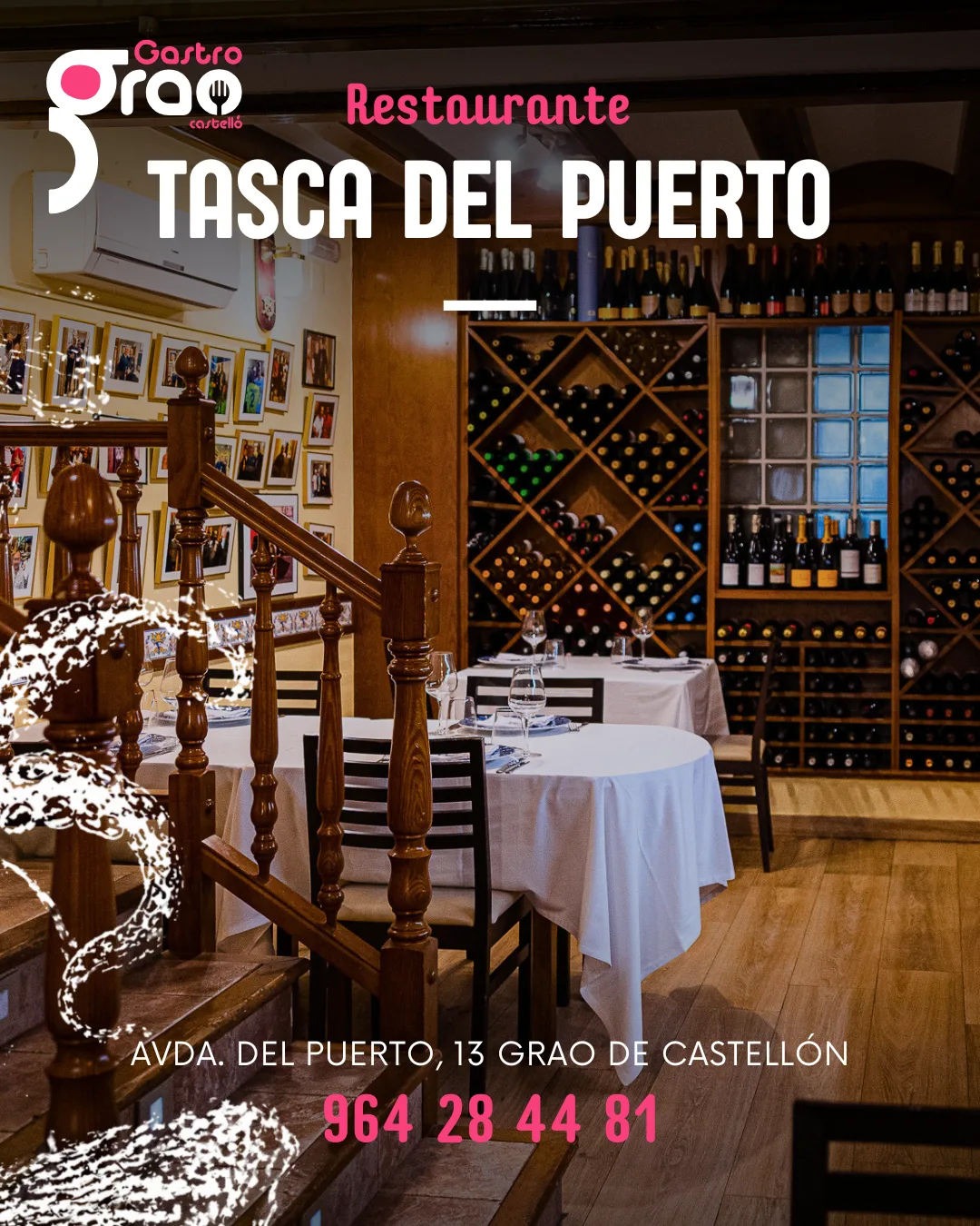 Fotografía de su pulpo de GastroGrao, cliente de La Bombilla Creativa en Castellón