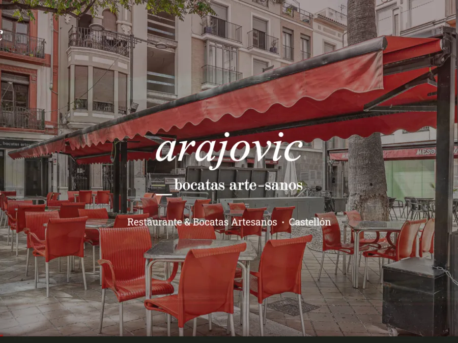 Arajovic - trabajo de La Bombilla Creativa