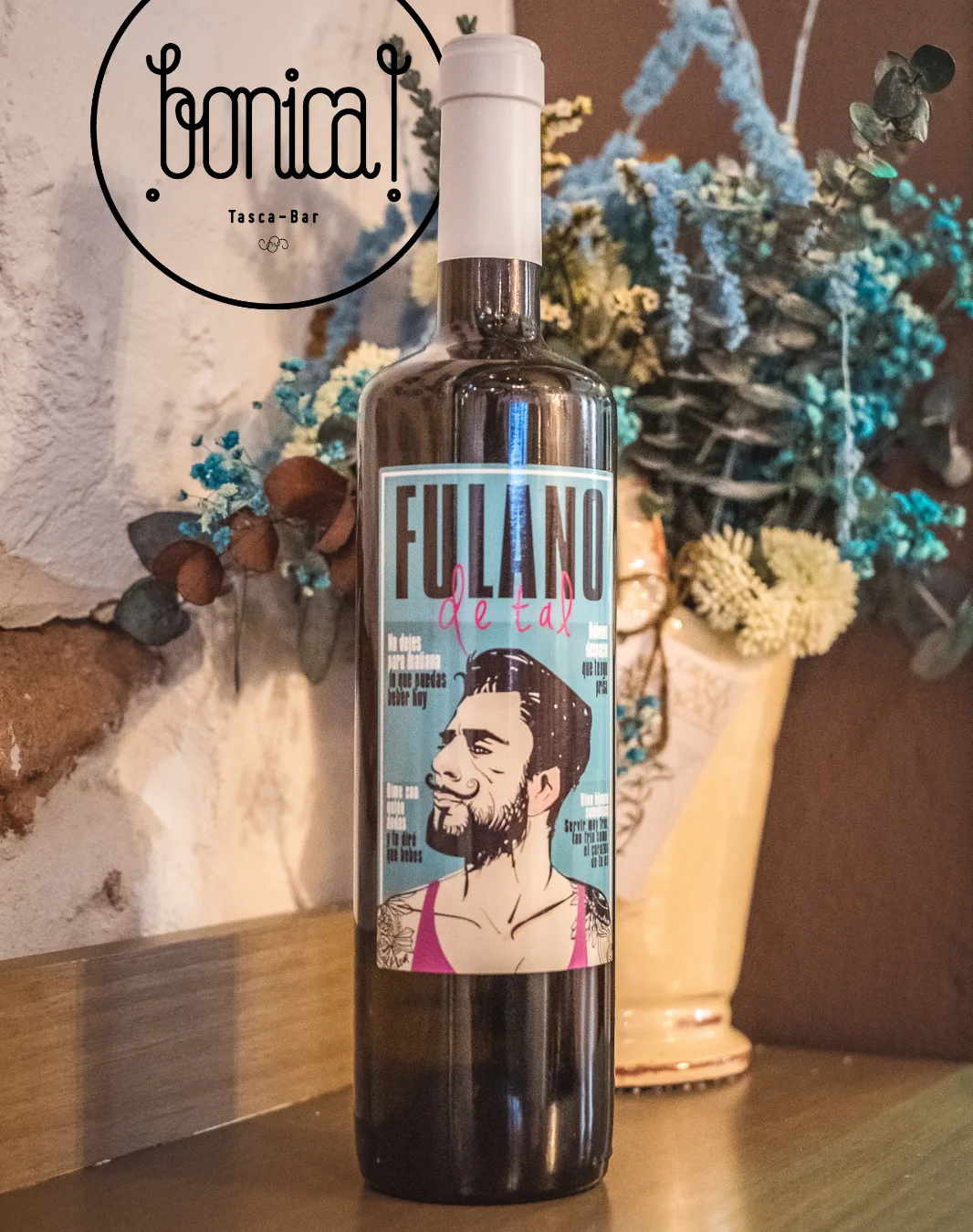 Fotografía de la bodega de Bonica, cliente de La Bombilla Creativa en Castellón
