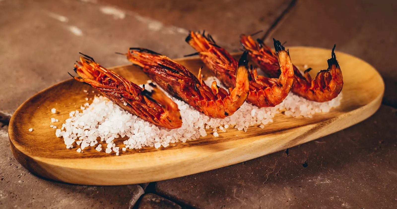 Pico de Gallo · gambas en sal